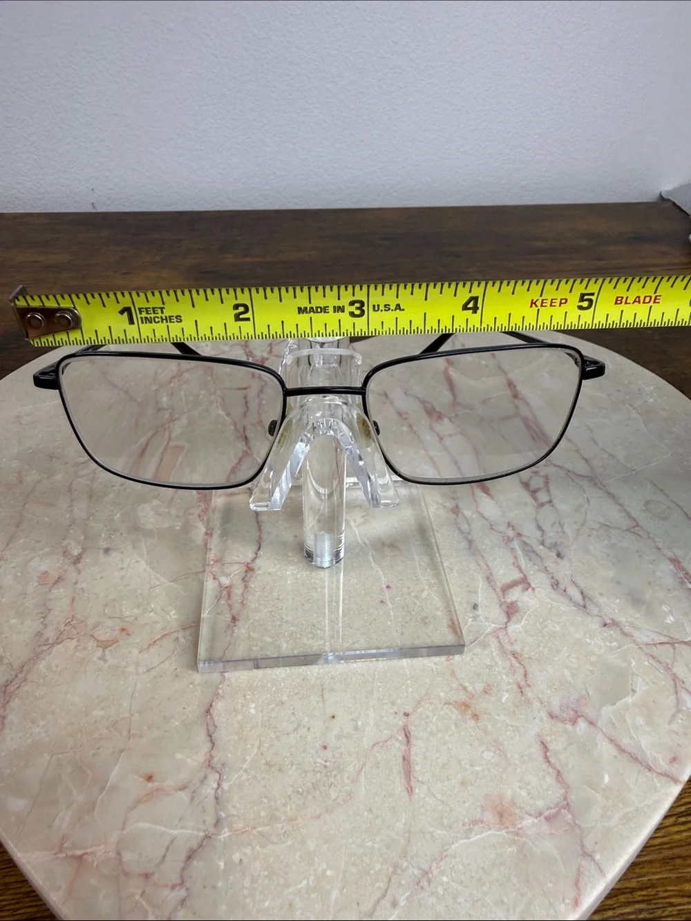 Marc Jacobs Black Metal Frame Reading Rx Glasses